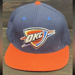 MITCHELL & NESS  OKLAHOMA CITY THUNDER BLUE/orange Size: 7 1/2